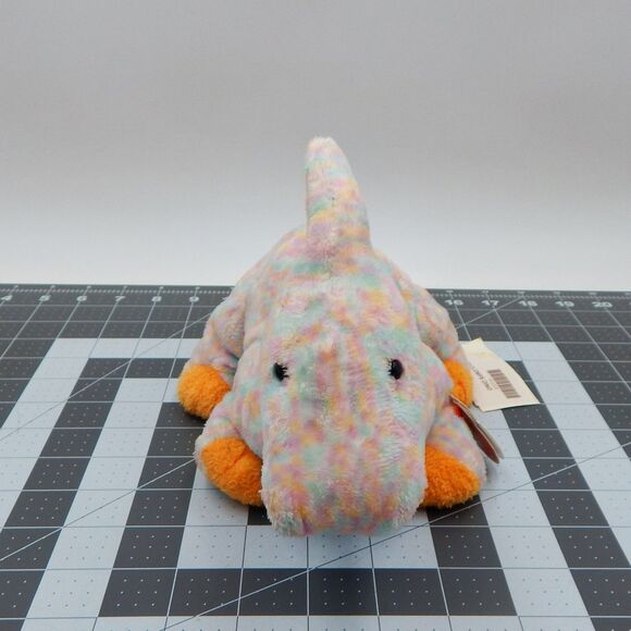 TY Pluffies Clomps Dinosaur Tylux Pastel Spots 10 Inch Plush Stuffed Animal - Picture 2 of 13